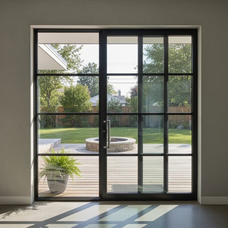 Wood Sliding Door Installation in Chapel Hill, NC